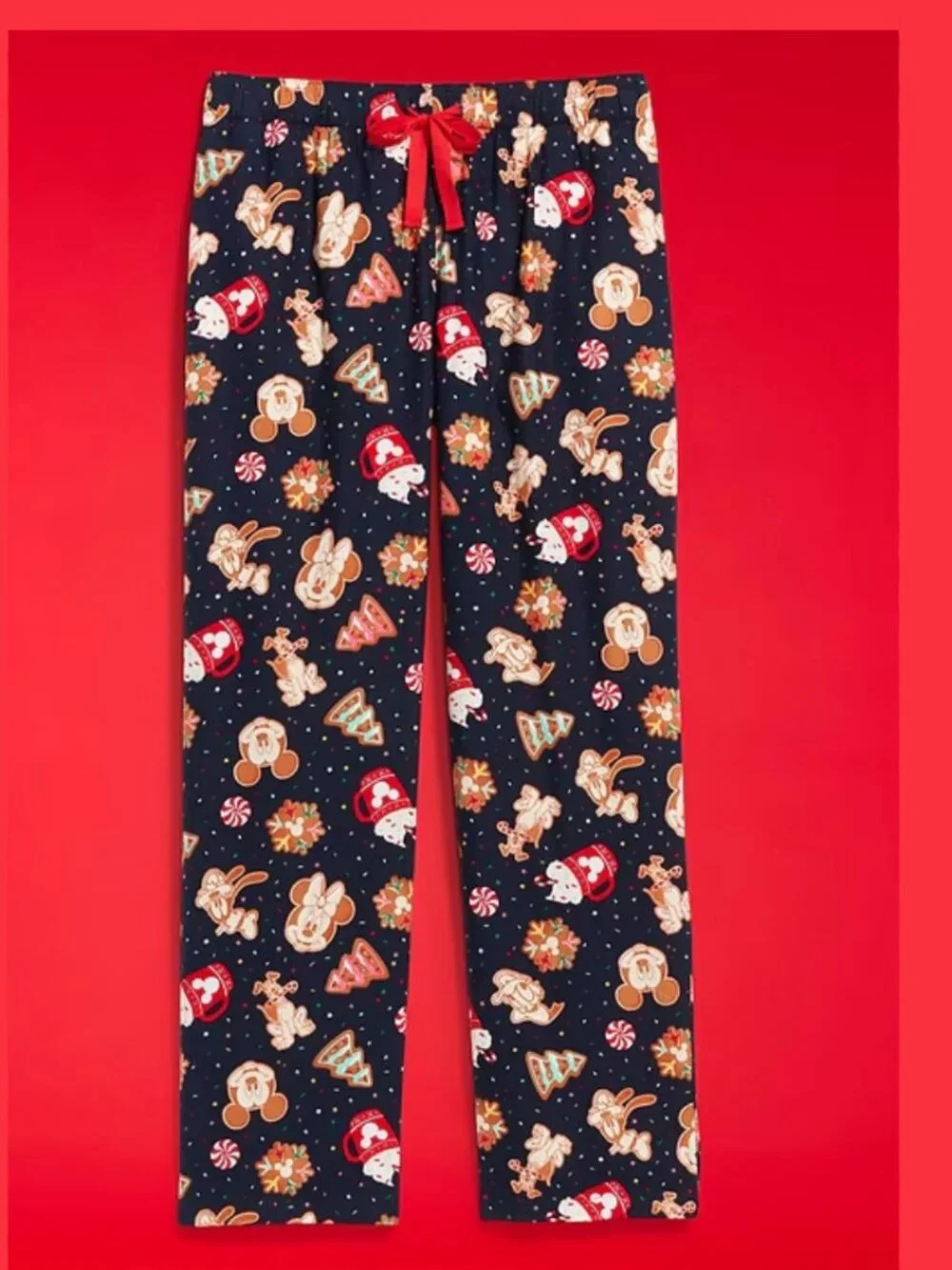 Old Navy x Disney Mid-Rise Printed Flannel Pajama Pants for Women (M) NWT